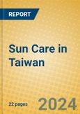 Sun Care in Taiwan- Product Image