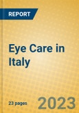 Eye Care in Italy- Product Image