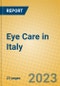 Eye Care in Italy - Product Image