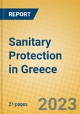 Sanitary Protection in Greece- Product Image
