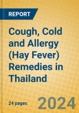 Cough, Cold and Allergy (Hay Fever) Remedies in Thailand- Product Image