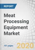 Meat Processing Equipment Market by Type (Cutting, Blending, Tenderizing, Filling, Slicing, Grinding, Smoking), Product Type (Fresh Processed, Raw Cooked, Precooked, Raw Fermented, Cured), Meat Type, Mode of Operation, & Region - Global Forecast to 2026- Product Image