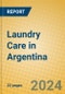 Laundry Care in Argentina - Product Image