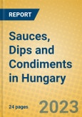 Sauces, Dips and Condiments in Hungary- Product Image