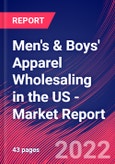Men's & Boys' Apparel Wholesaling in the US - Industry Market Research Report- Product Image