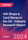 Gift Shops & Card Stores in the US - Industry Research Report- Product Image