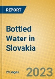 Bottled Water in Slovakia- Product Image