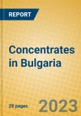 Concentrates in Bulgaria- Product Image