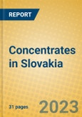 Concentrates in Slovakia- Product Image
