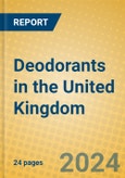 Deodorants in the United Kingdom- Product Image
