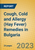 Cough, Cold and Allergy (Hay Fever) Remedies in Bulgaria- Product Image