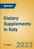 Dietary Supplements in Italy- Product Image