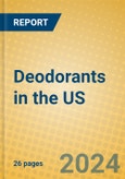 Deodorants in the US- Product Image