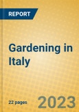 Gardening in Italy- Product Image