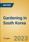 Gardening in South Korea- Product Image