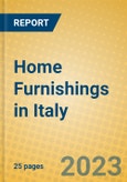 Home Furnishings in Italy- Product Image