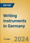 Writing Instruments in Germany - Product Image