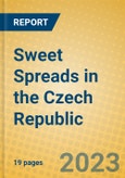 Sweet Spreads in the Czech Republic- Product Image