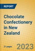Chocolate Confectionery in New Zealand- Product Image