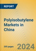 Polyisobutylene Markets in China- Product Image