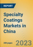 Specialty Coatings Markets in China- Product Image
