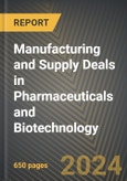 Manufacturing and Supply Deals in Pharmaceuticals and Biotechnology 2019-2024- Product Image