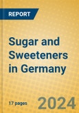 Sugar and Sweeteners in Germany- Product Image