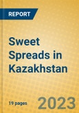 Sweet Spreads in Kazakhstan- Product Image
