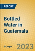 Bottled Water in Guatemala- Product Image