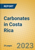 Carbonates in Costa Rica- Product Image