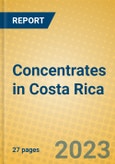 Concentrates in Costa Rica- Product Image