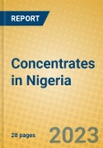 Concentrates in Nigeria- Product Image