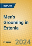 Men's Grooming in Estonia- Product Image