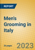 Men's Grooming in Italy- Product Image