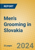 Men's Grooming in Slovakia- Product Image