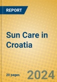 Sun Care in Croatia- Product Image