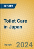 Toilet Care in Japan- Product Image