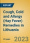 Cough, Cold and Allergy (Hay Fever) Remedies in Lithuania - Product Image