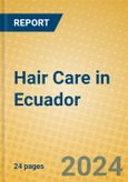 Hair Care in Ecuador- Product Image
