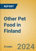 Other Pet Food in Finland- Product Image