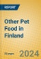 Other Pet Food in Finland - Product Image