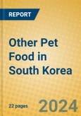 Other Pet Food in South Korea- Product Image