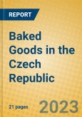 Baked Goods in the Czech Republic- Product Image