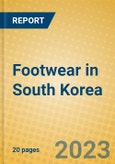 Footwear in South Korea- Product Image