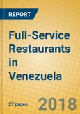 Full-Service Restaurants in Venezuela- Product Image