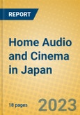 Home Audio and Cinema in Japan- Product Image
