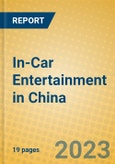 In-Car Entertainment in China- Product Image