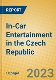 In-Car Entertainment in the Czech Republic- Product Image