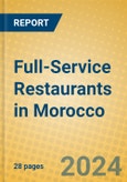Full-Service Restaurants in Morocco- Product Image