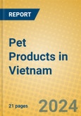 Pet Products in Vietnam- Product Image